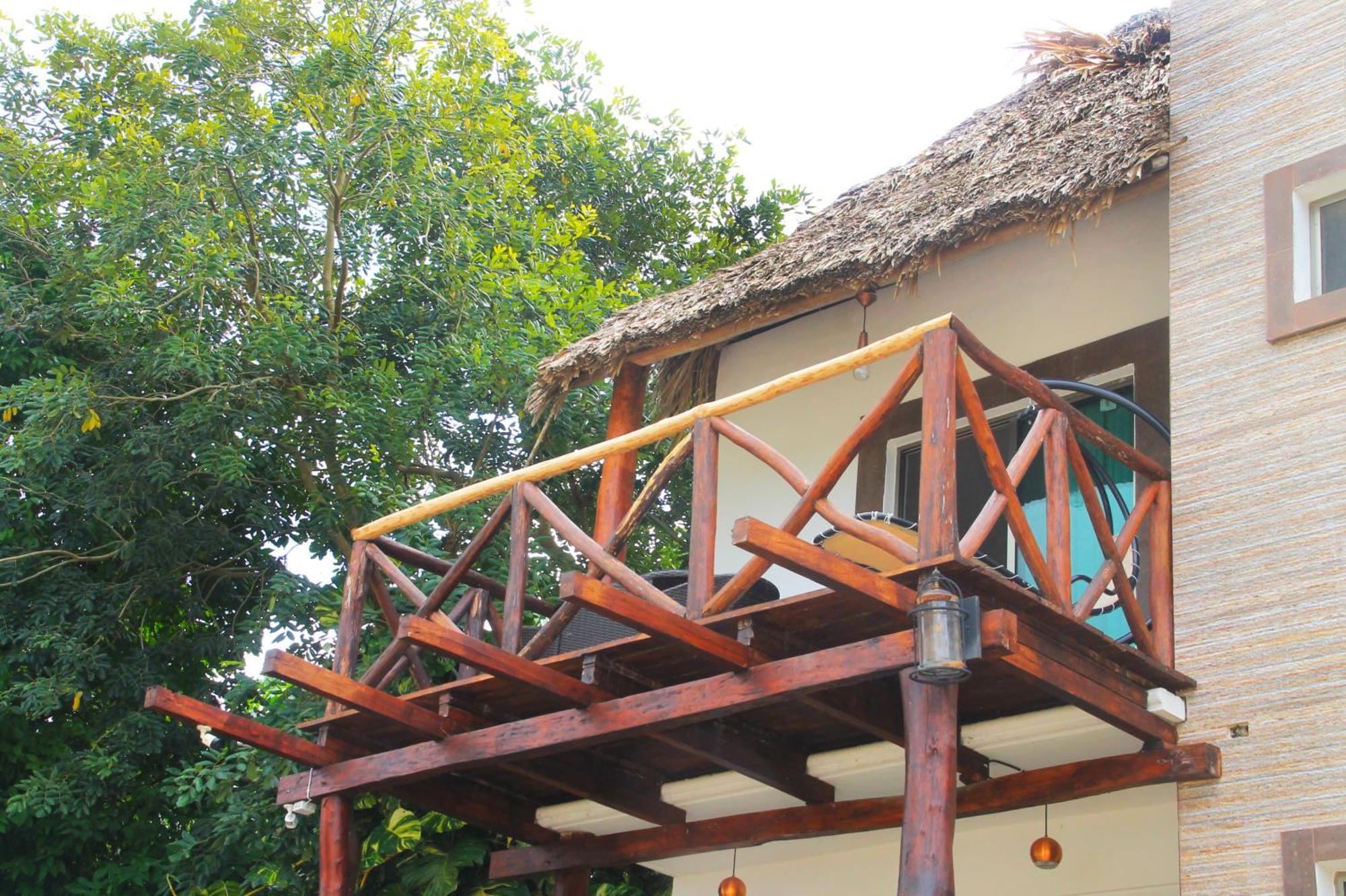 Hotel Pancho Villas Bacalar - Free Bikes And Paddles Dış mekan fotoğraf