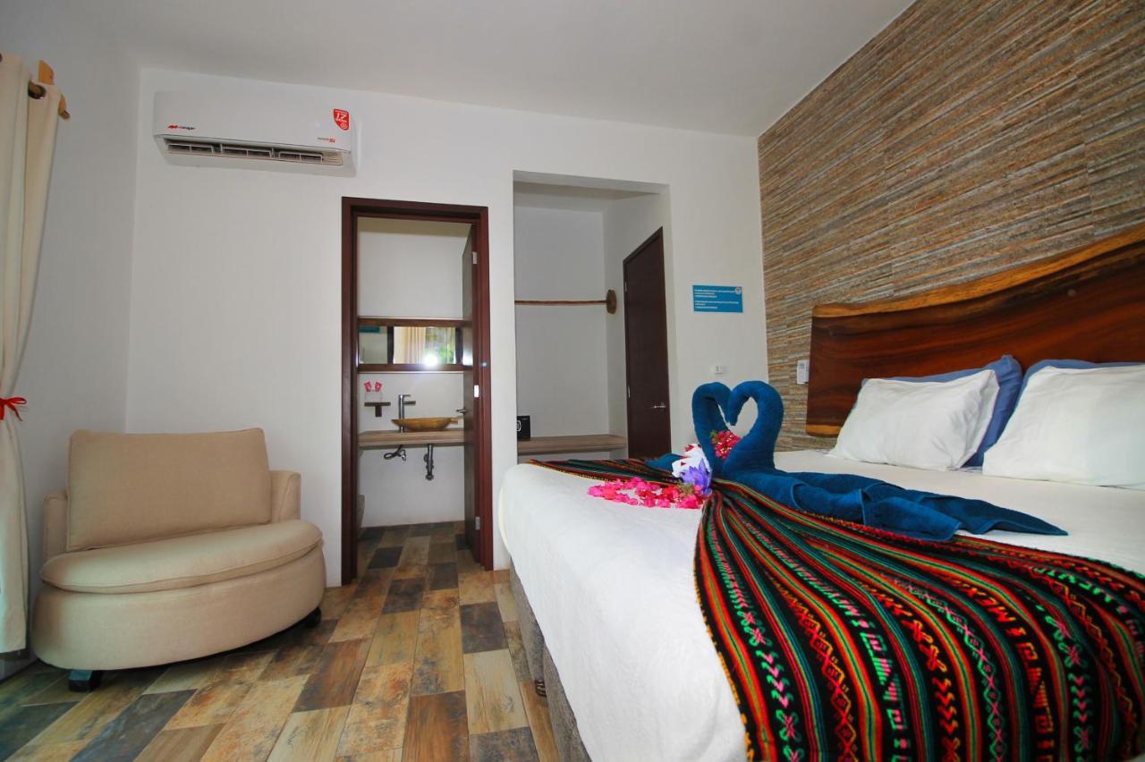 Hotel Pancho Villas Bacalar - Free Bikes And Paddles Dış mekan fotoğraf
