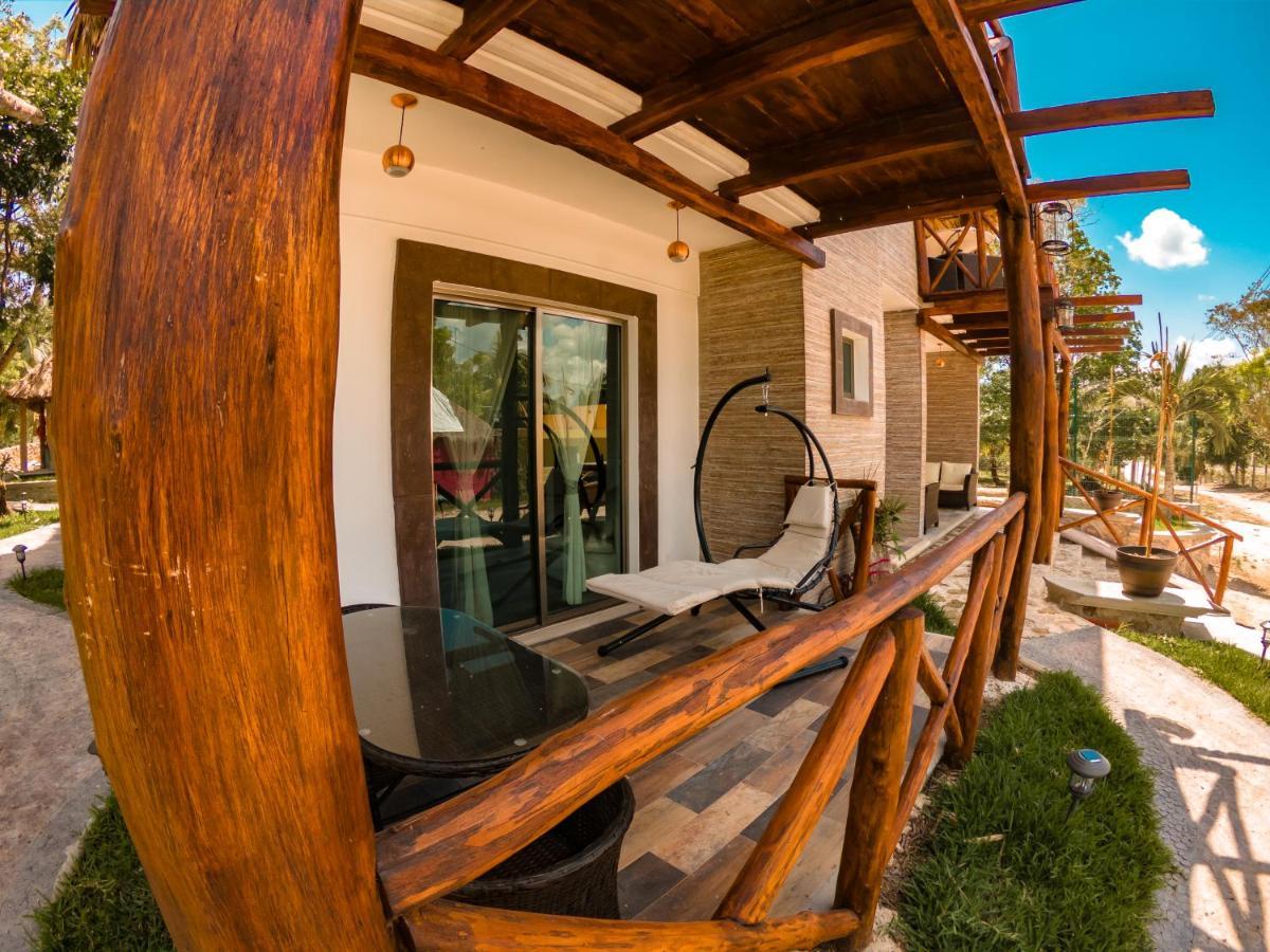 Hotel Pancho Villas Bacalar - Free Bikes And Paddles Dış mekan fotoğraf