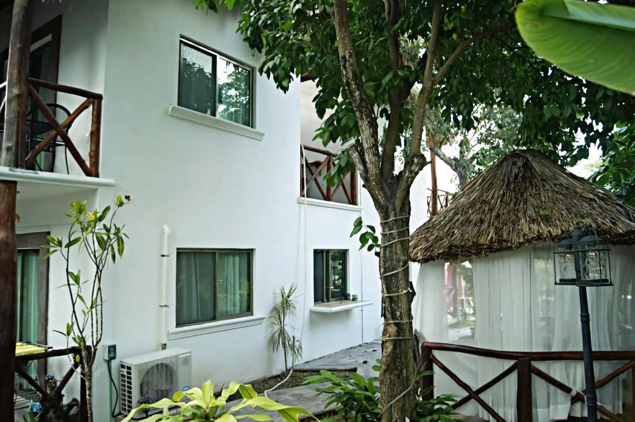 Hotel Pancho Villas Bacalar - Free Bikes And Paddles Dış mekan fotoğraf